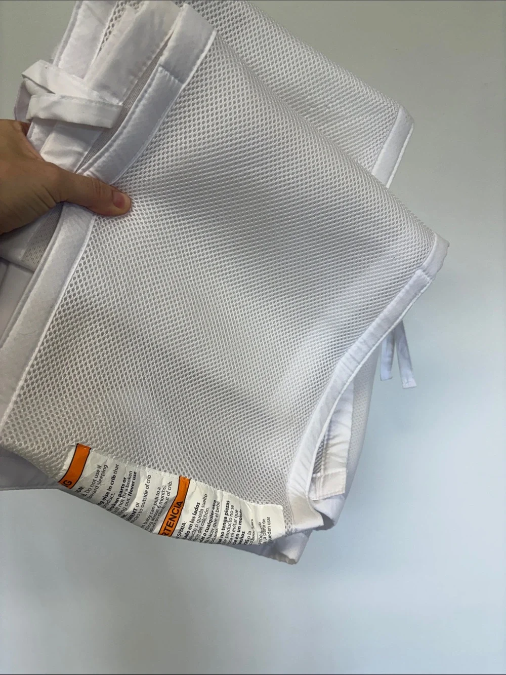 2 pack! White Mesh Bedding Protector - Breathable Mattress/Liner baby - Picture 1 of 7